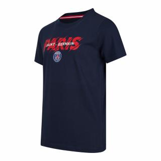 Dětské tričko PSG Paris Slogan blue Dětská: 10 let