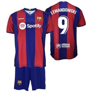 Dětský replika set BARCELONA FC 23/24 Home Lewandowski Dětská: 12 let