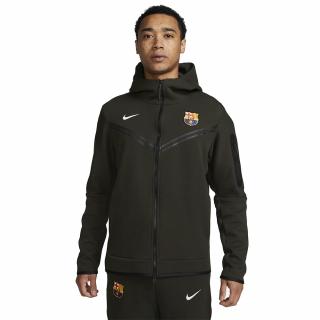 Mikina BARCELONA FC Tech Fleece khaki Velikost: L