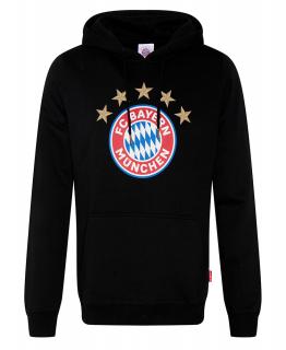 Mikina BAYERN MNICHOV Logo black Velikost: M