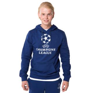 Mikina CHAMPIONS LEAGUE Big Logo navy Velikost: L