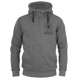 Mikina CHELSEA FC Zip grey Velikost: S