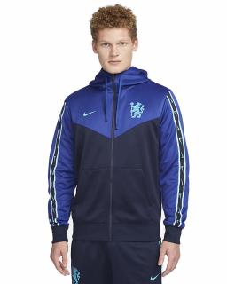 Mikina CHELSEA FC Zip Repeat navy Velikost: XL