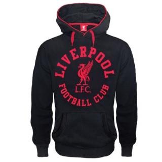 Mikina LIVERPOOL FC Graphic black Velikost: L