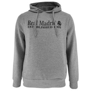 Mikina REAL MADRID No14 Capucha grey Velikost: M