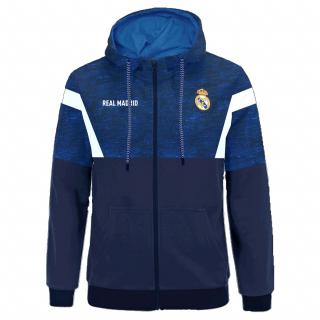 Mikina REAL MADRID No17 Zip navy Velikost: S