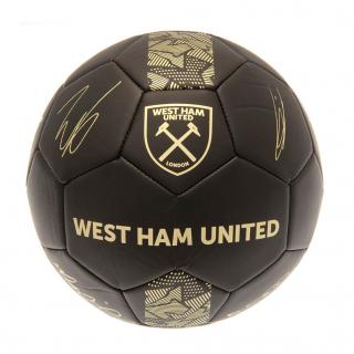 Mini míč WEST HAM UNITED Signature Gold