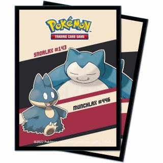 Obaly na karty Sleeves 65 ks Pokemon Snorlax & Munchlax
