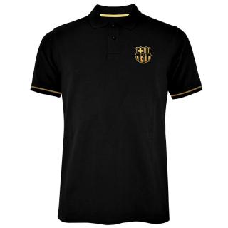 Polo BARCELONA FC Crest gold Velikost: L