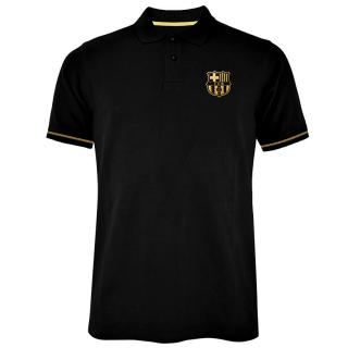 Polo BARCELONA FC Crest gold Velikost: S