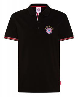 Polo BAYERN MNICHOV New Logo black Velikost: L