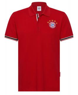 Polo BAYERN MNICHOV New Logo red Velikost: L