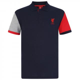 Polo LIVERPOOL FC Sleeve navy Velikost: L