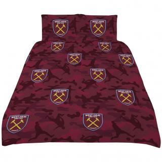 Povlečení WEST HAM UNITED Dvojlůžko camo