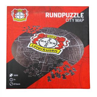 Puzzle BAYER 04 LEVERKUSEN City Map