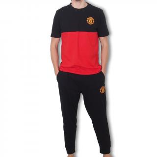 Pyžamo MANCHESTER UNITED long black Velikost: L