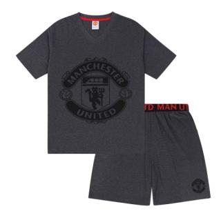 Pyžamo MANCHESTER UNITED Short grey Velikost: L