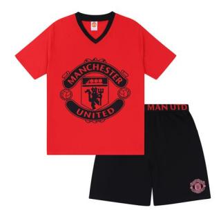 Pyžamo MANCHESTER UNITED short redblack Velikost: L