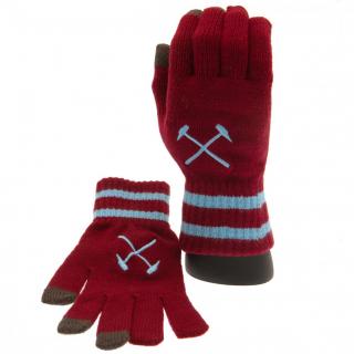 Rukavice WEST HAM UNITED Touch maroon