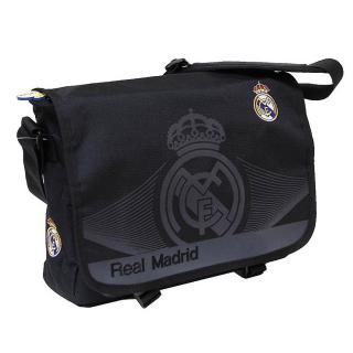 Taška přes rameno REAL MADRID Premium black