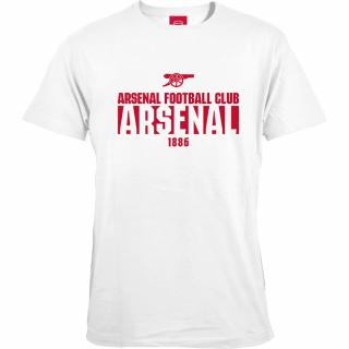 Tričko ARSENAL FC No2 Tee white Velikost: M