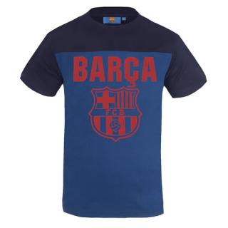 Tričko BARCELONA FC Graphic blue Velikost: L