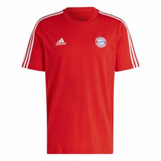 Tričko BAYERN MNICHOV 3-stripes red Velikost: L