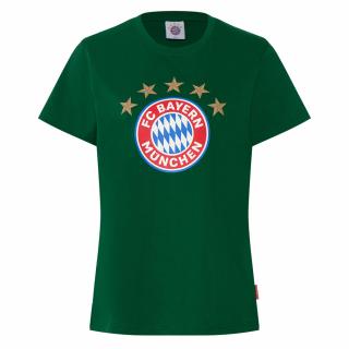 Tričko BAYERN MNICHOV Logo green Velikost: S