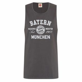 Tričko bez rukávu BAYERN MNICHOV Record grey Velikost: XL