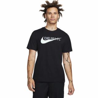 Tričko CHELSEA FC Swoosh black Velikost: M