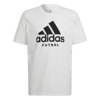 Tričko FUTBOL Logo white Velikost: L