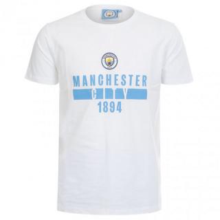 Tričko MANCHESTER CITY No2 Tee white Velikost: L