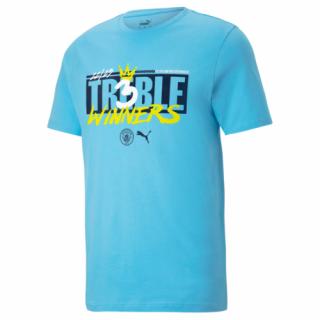 Tričko MANCHESTER CITY Treble Velikost: XL