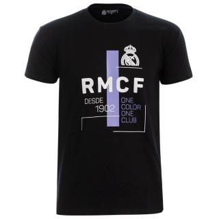 Tričko REAL MADRID Desde 1902 black Velikost: M