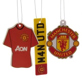 Vůně MANCHESTER UNITED do auta 3 pack