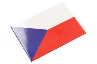 Magnet vlajka Čr 9 x 6,5 cm - magnetka vlajka Česká republika (Magnet CZ 9 x 6.5 cm - Czech Republic)