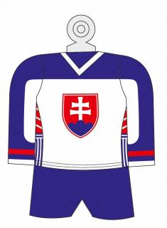 Minidres SR 1 HOKEJ (Hokejový mini dres k zavěšení)