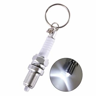 Přívěšek na klíče - svítící svíčka (Keychain car spark plug)
