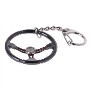 Přívěšek na klíče - závodní volant (Keychain car steering wheel)