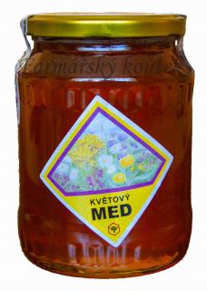 Květový med z jihočeských luk a strání 1 kg