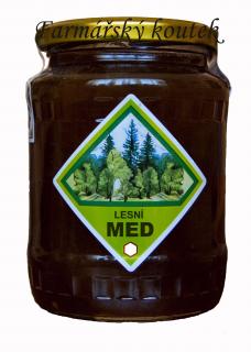 Lesní med z jihočeských lesů 1 kg