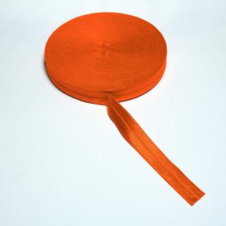Lemovací pruženka půlená 19mm - oranžová