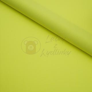 teplákovina jednobarevná 270gsm Neon žlutá