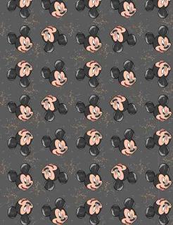 teplákovina Mickey na šedé