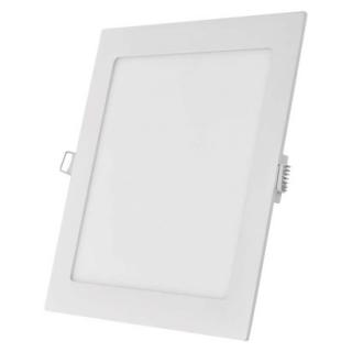 Bílé LED vestavné svítidlo NEXXO 12,5W čtvercové teplá bílá