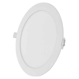 Bílé LED vestavné svítidlo NEXXO 18W kruhové teplá bílá