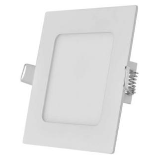 Bílé LED vestavné svítidlo NEXXO 7W čtvercové neutrální bílá