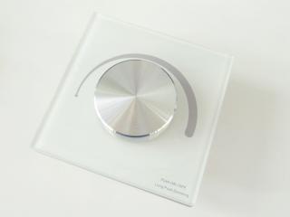 dimLED OV DUPLEX 1K nástěný ovladač stmívač pro LED osvětlení bílý/černý Barva produktu: Bílá