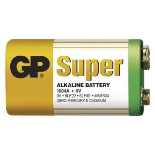 GP Super 6LF22 alkalická baterie 9V, B1351