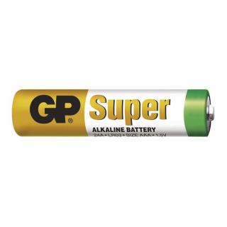 GP Super LR03 (AAA) alkalická mikrotužková baterie 1,5V, B1311